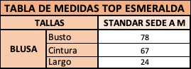 TOP ESMERALDA